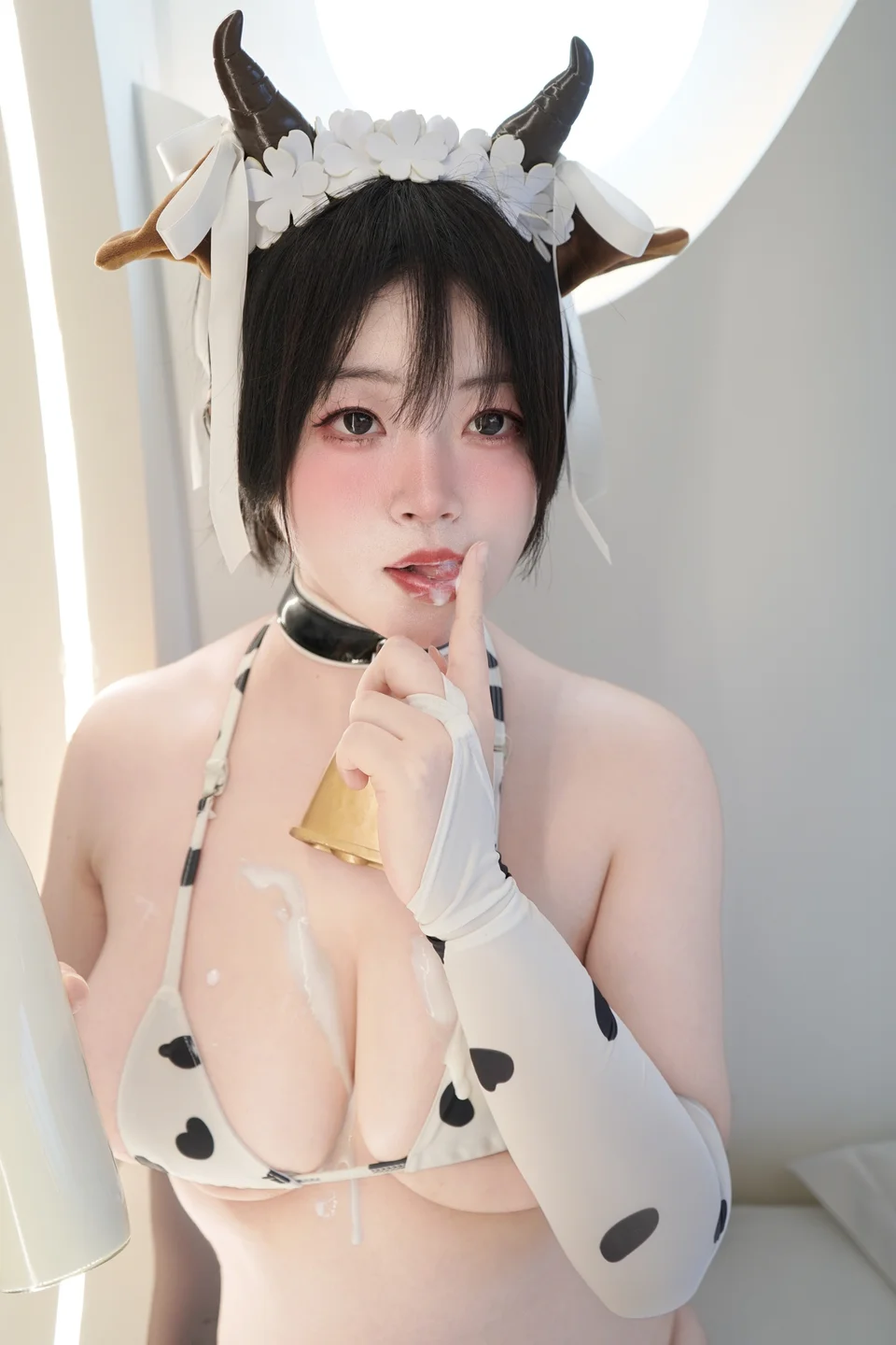 毛毛帽 - No.007 奶牛与汁 [99P-215MB] tg@simisebaisi 【丝足阁】064.webp